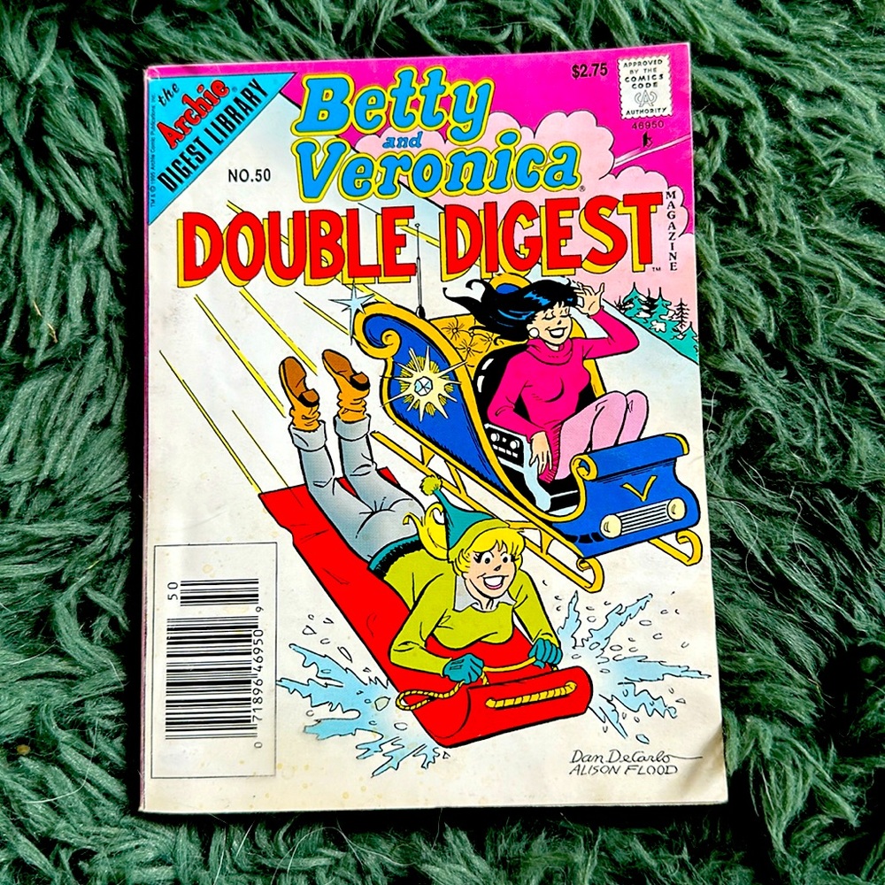 Vintage Archie comic Betty and Veronica double digest